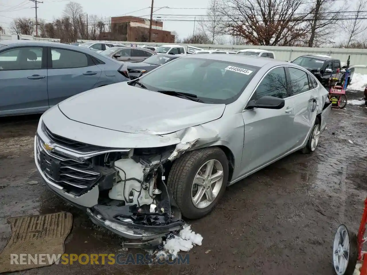 1 fotografías del automóvil dañado 1G1ZC5STXMF082270 CHEVROLET MALIBU 2021