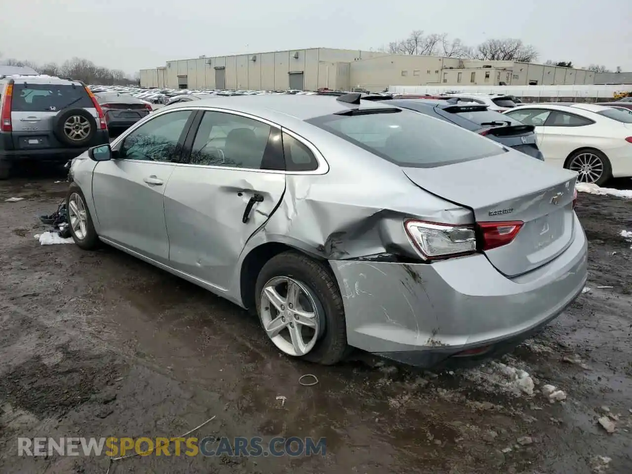 2 fotografías del automóvil dañado 1G1ZC5STXMF082270 CHEVROLET MALIBU 2021