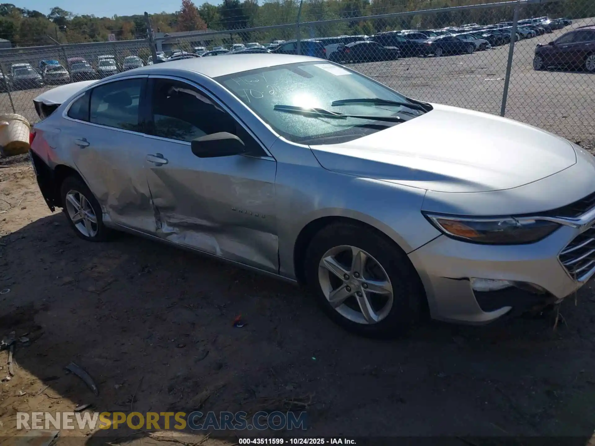 1 Photograph of a damaged car 1G1ZC5STXMF082804 CHEVROLET MALIBU 2021