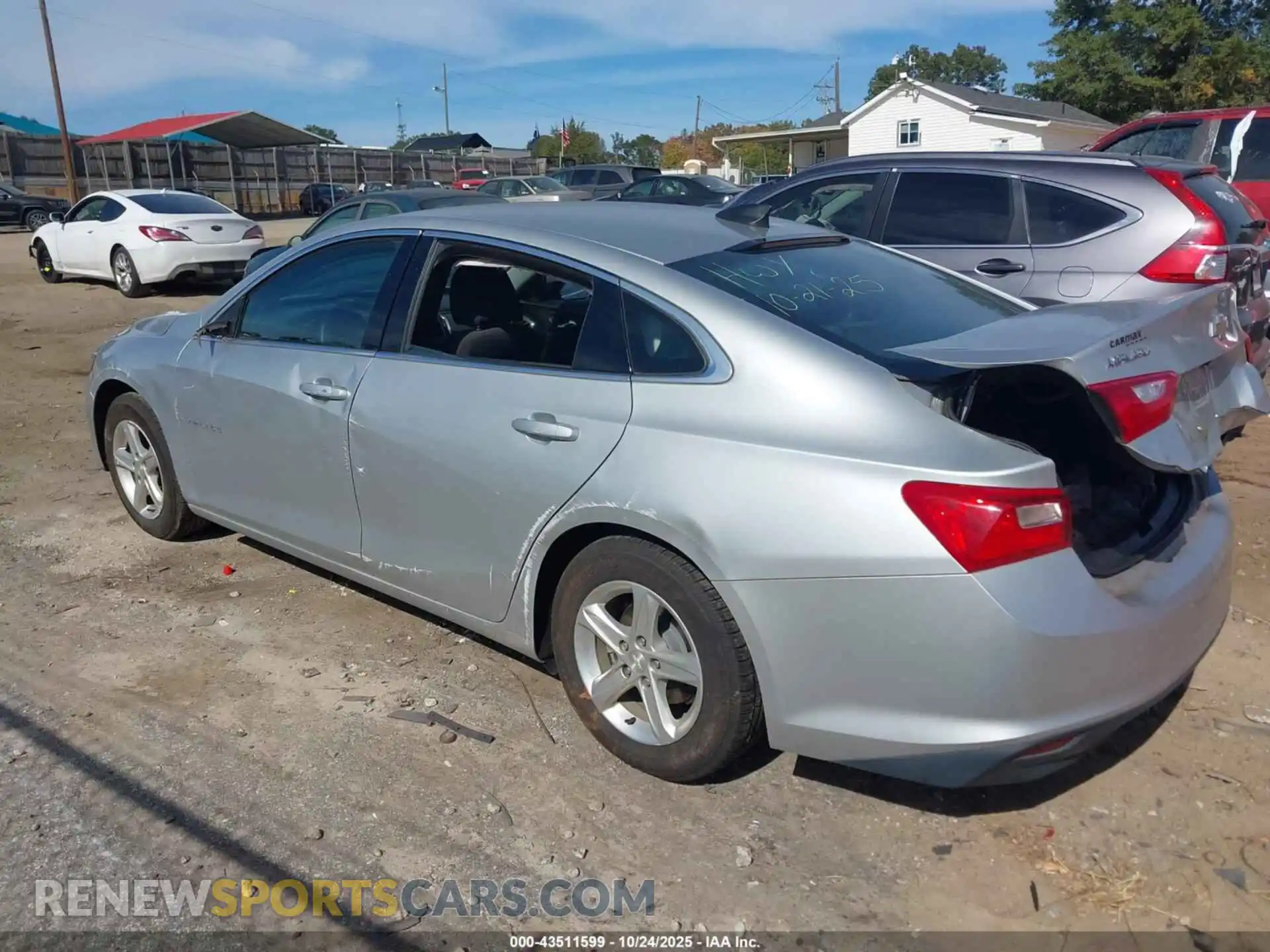 3 Photograph of a damaged car 1G1ZC5STXMF082804 CHEVROLET MALIBU 2021