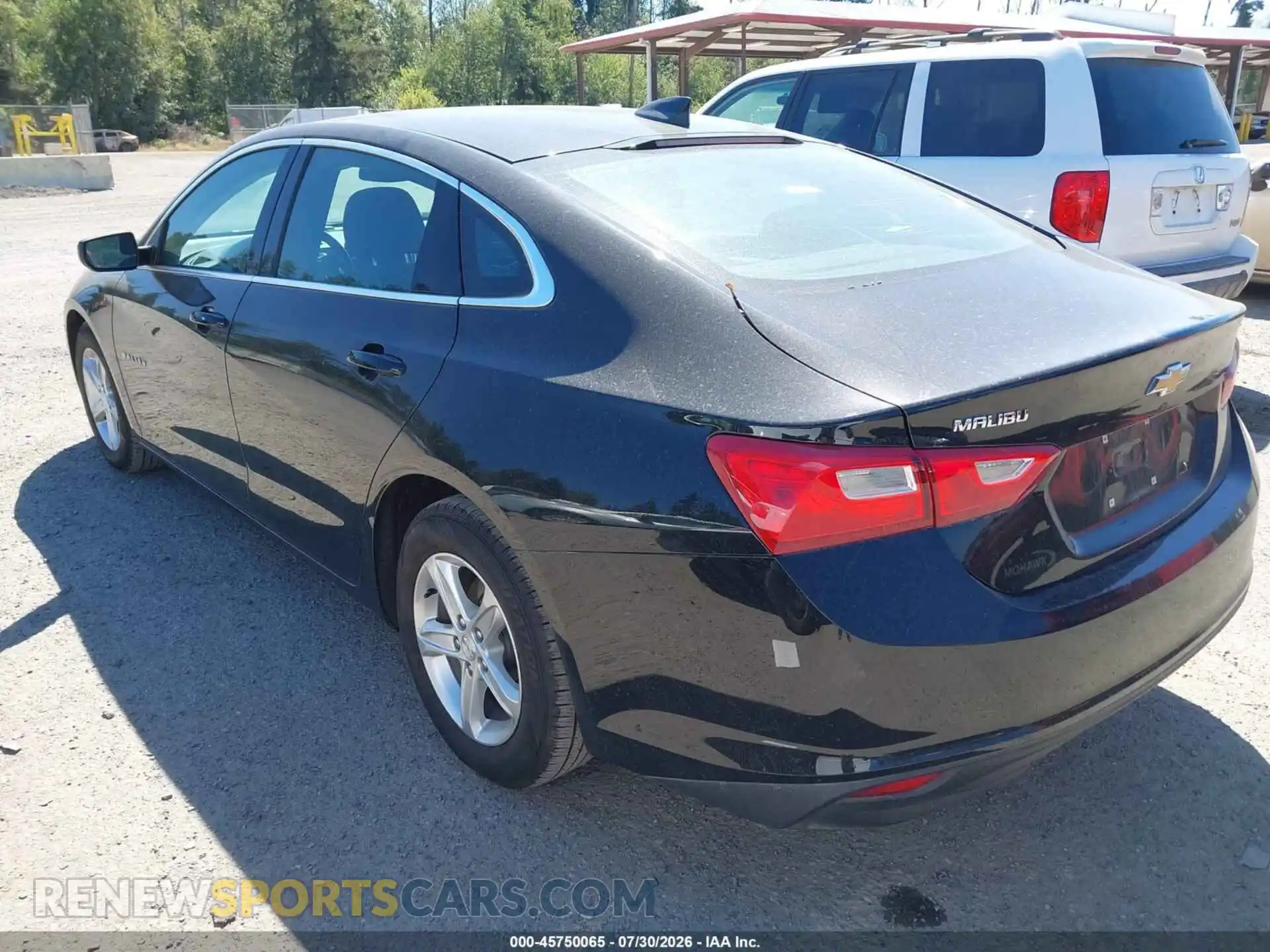 3 Photograph of a damaged car 1G1ZC5STXMF085153 CHEVROLET MALIBU 2021