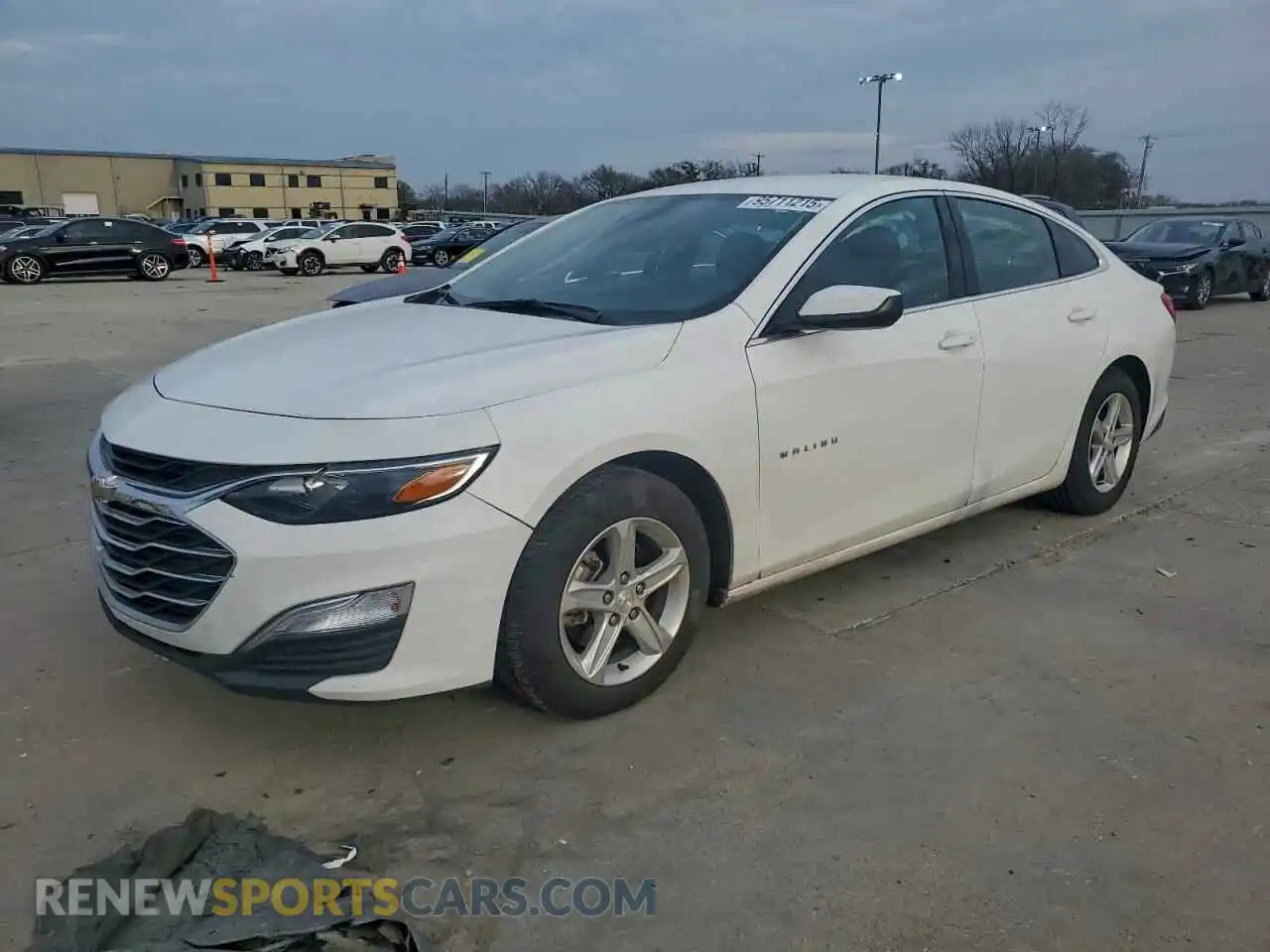 1 Photograph of a damaged car 1G1ZC5STXMF088313 CHEVROLET MALIBU 2021