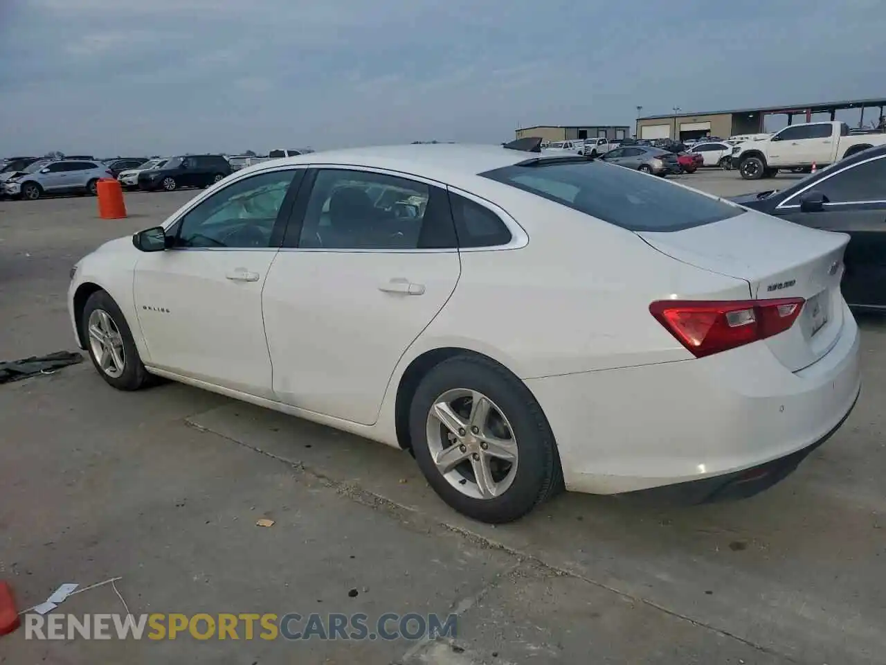 2 Photograph of a damaged car 1G1ZC5STXMF088313 CHEVROLET MALIBU 2021