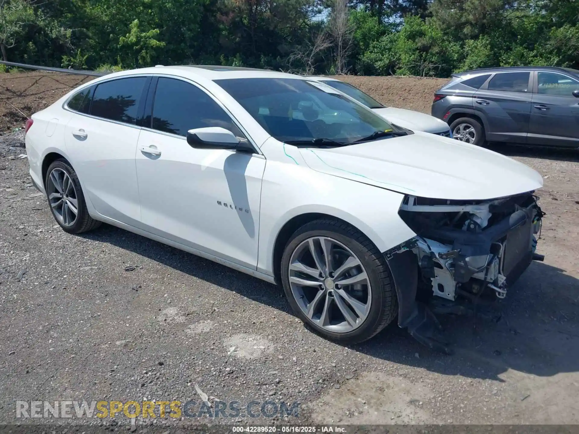 1 Фотография поврежденного автомобиля 1G1ZD5ST0MF013875 CHEVROLET MALIBU 2021