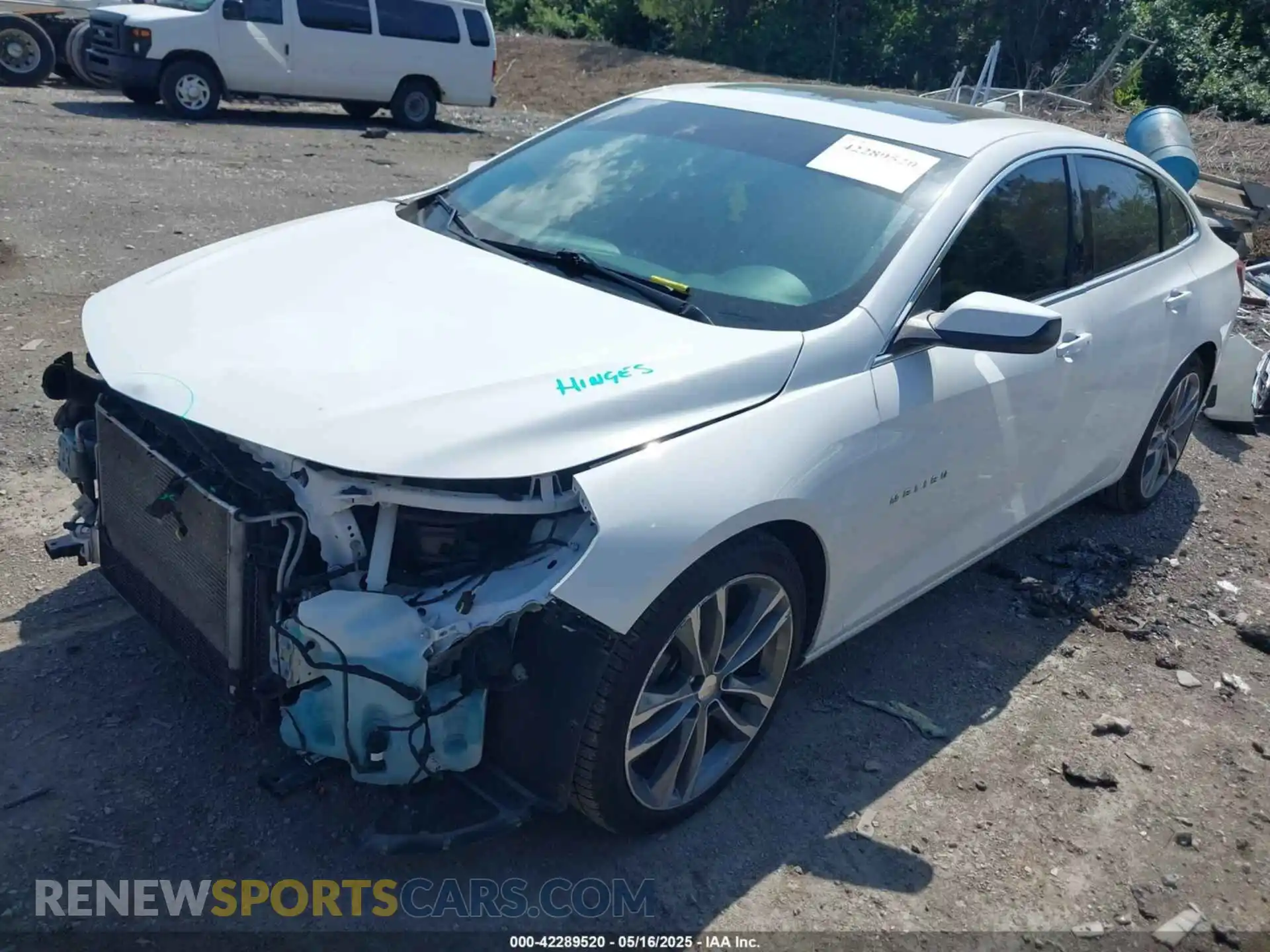 2 Фотография поврежденного автомобиля 1G1ZD5ST0MF013875 CHEVROLET MALIBU 2021