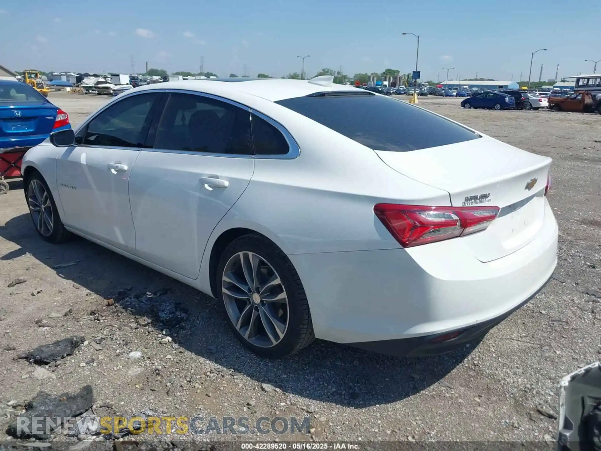 3 Фотография поврежденного автомобиля 1G1ZD5ST0MF013875 CHEVROLET MALIBU 2021