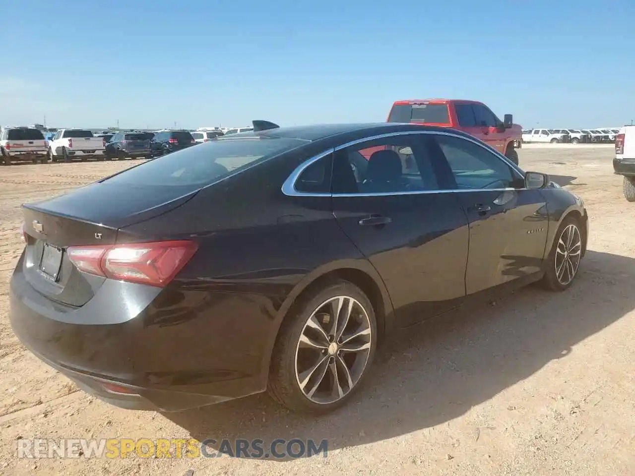 3 Photograph of a damaged car 1G1ZD5ST0MF016498 CHEVROLET MALIBU 2021