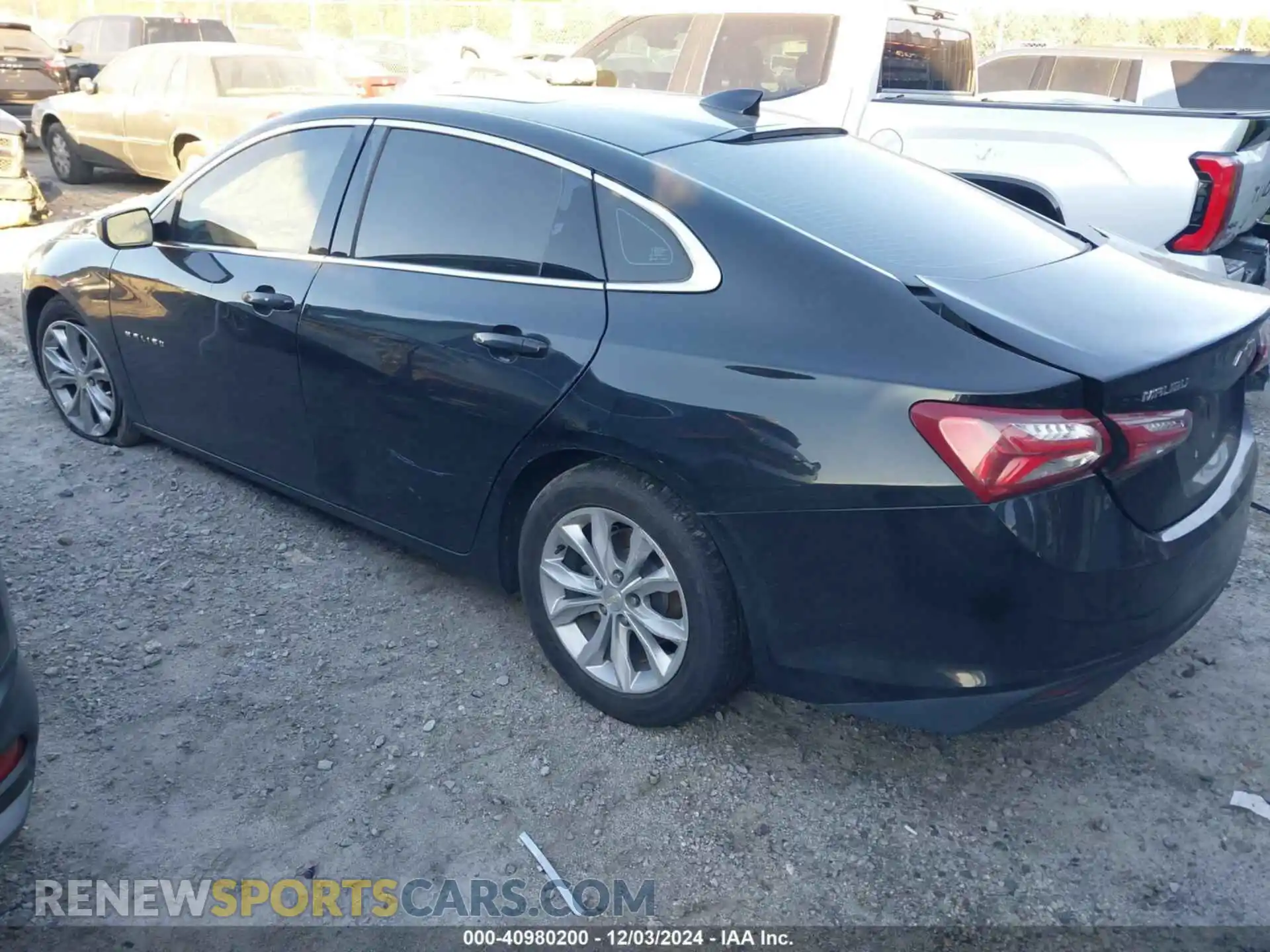 3 Photograph of a damaged car 1G1ZD5ST0MF030224 CHEVROLET MALIBU 2021