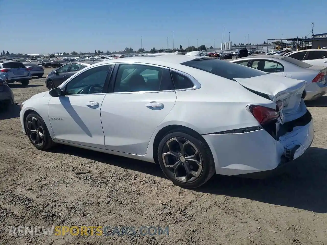 2 Фотография поврежденного автомобиля 1G1ZD5ST0MF040932 CHEVROLET MALIBU 2021