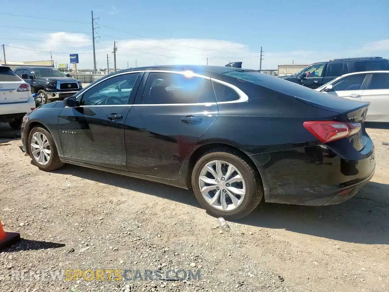2 Photograph of a damaged car 1G1ZD5ST0MF048187 CHEVROLET MALIBU 2021