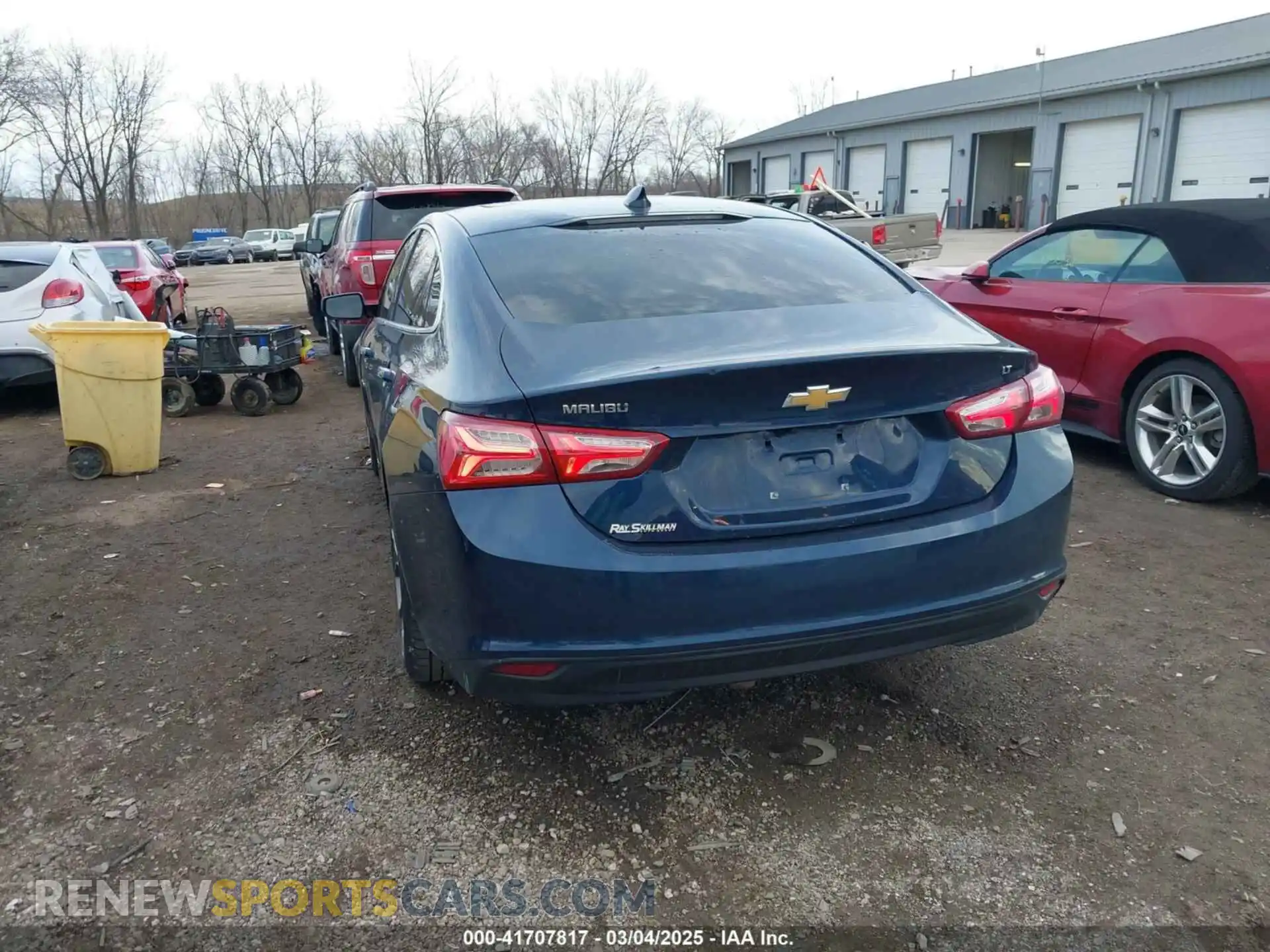 3 Photograph of a damaged car 1G1ZD5ST0MF050036 CHEVROLET MALIBU 2021