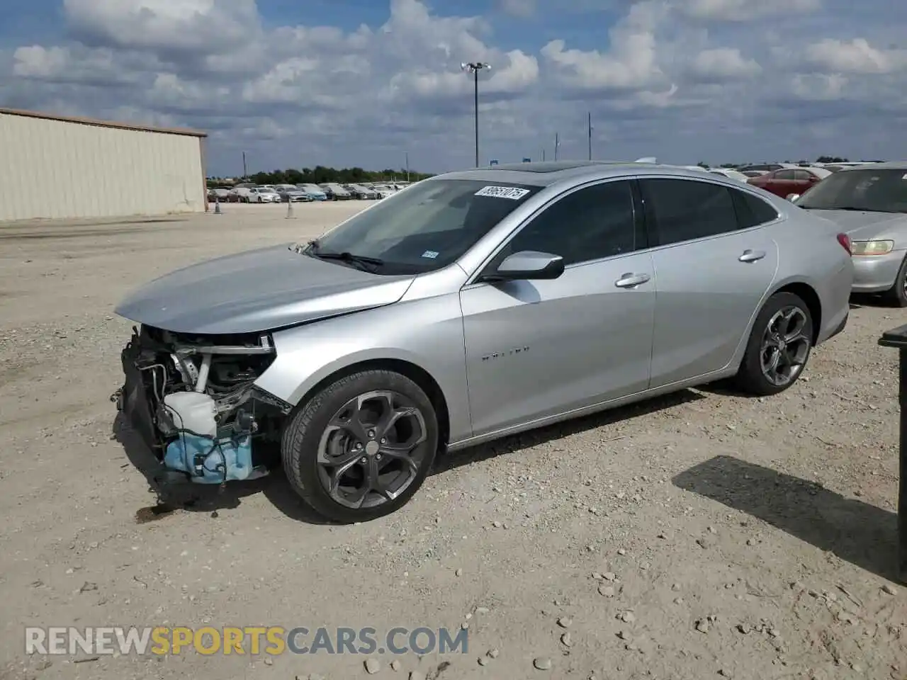 1 Photograph of a damaged car 1G1ZD5ST0MF071565 CHEVROLET MALIBU 2021