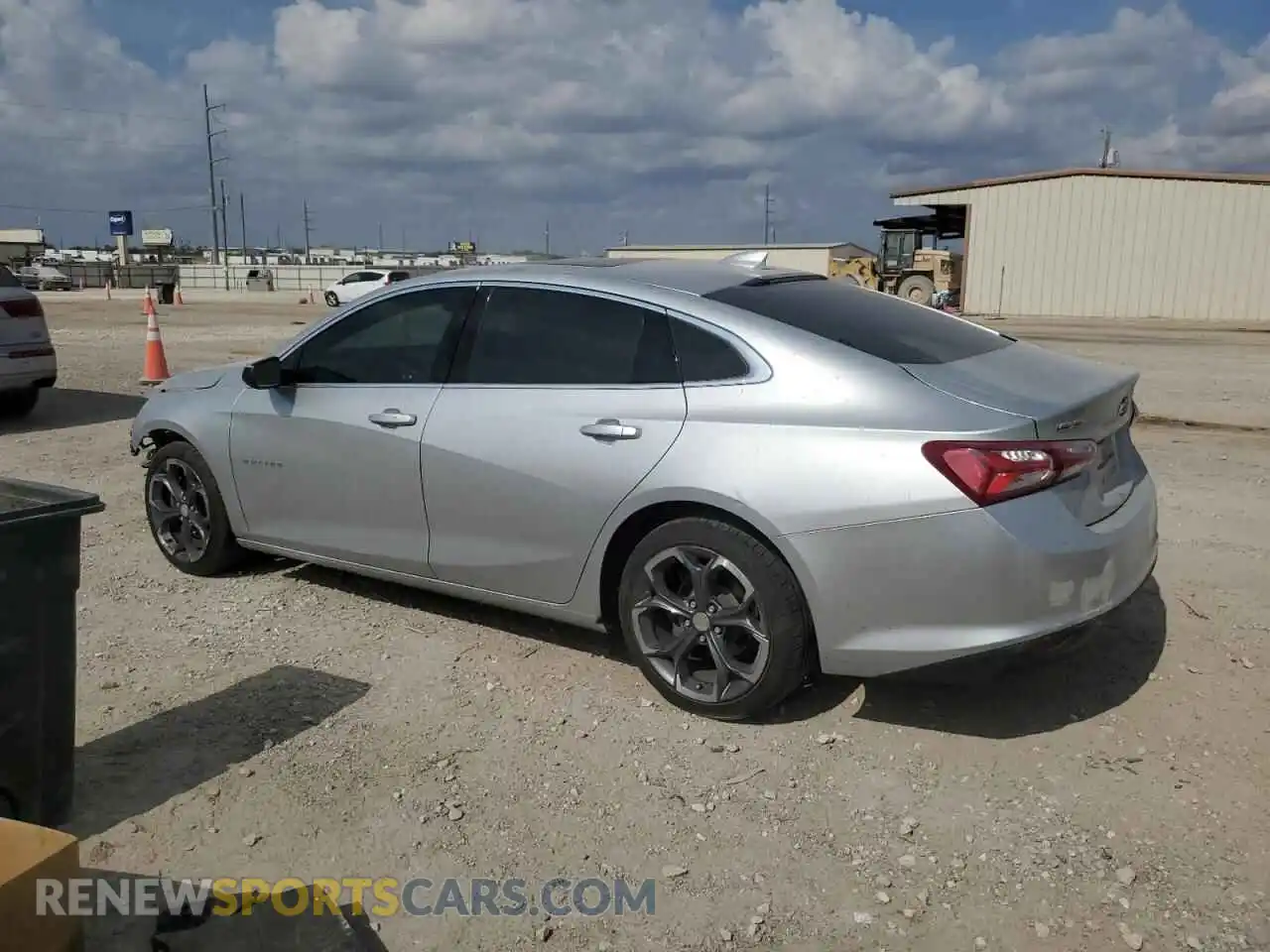 2 Photograph of a damaged car 1G1ZD5ST0MF071565 CHEVROLET MALIBU 2021