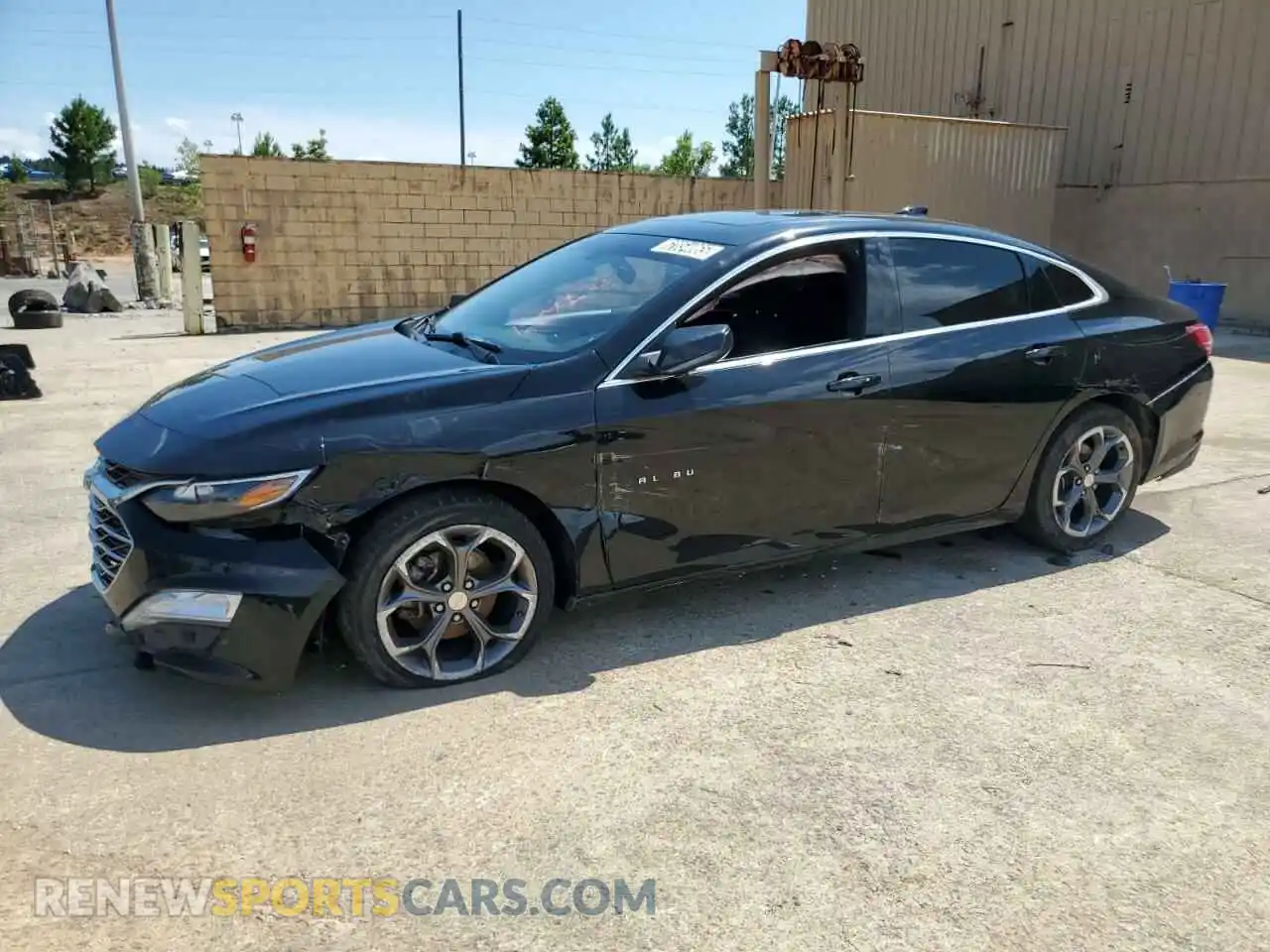 1 Photograph of a damaged car 1G1ZD5ST0MF076832 CHEVROLET MALIBU 2021