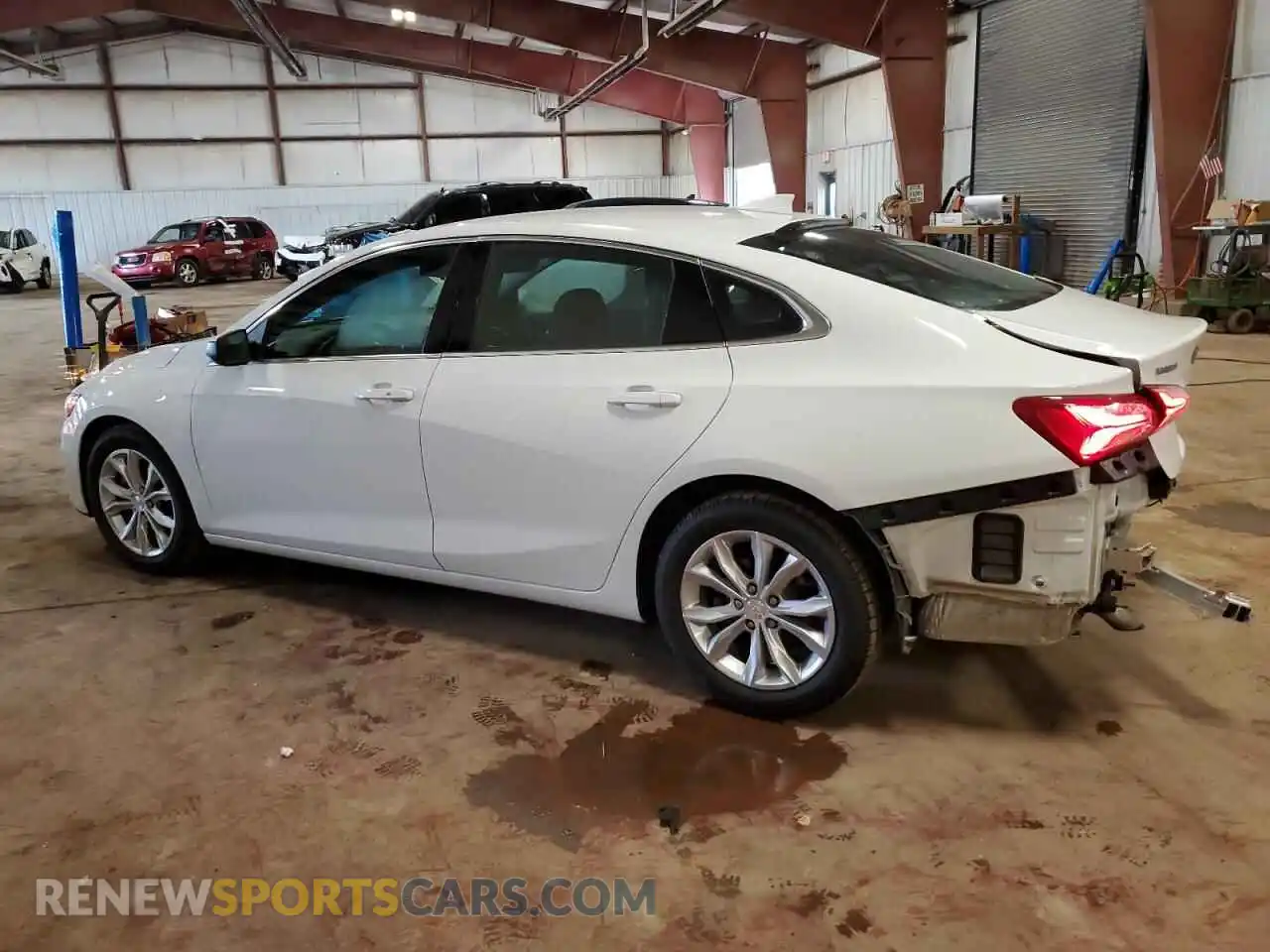 2 Photograph of a damaged car 1G1ZD5ST0MF078306 CHEVROLET MALIBU 2021