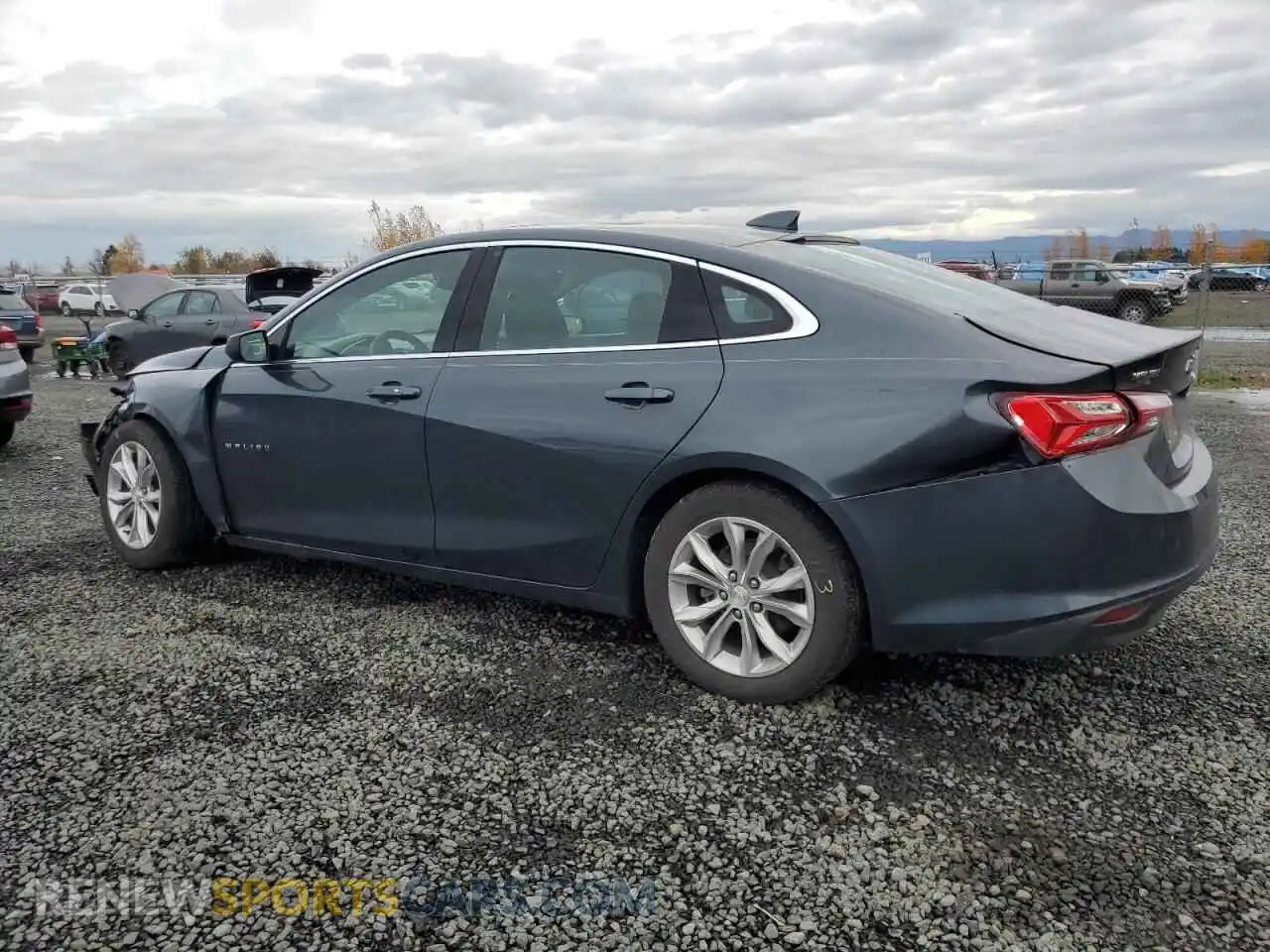 2 Photograph of a damaged car 1G1ZD5ST0MF078323 CHEVROLET MALIBU 2021