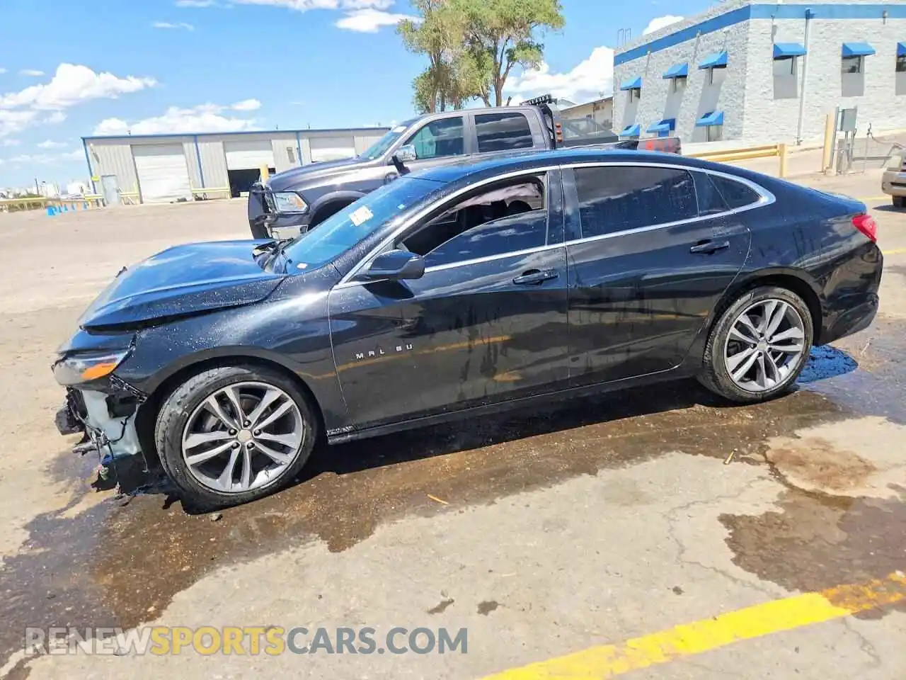 1 Photograph of a damaged car 1G1ZD5ST1MF014789 CHEVROLET MALIBU 2021