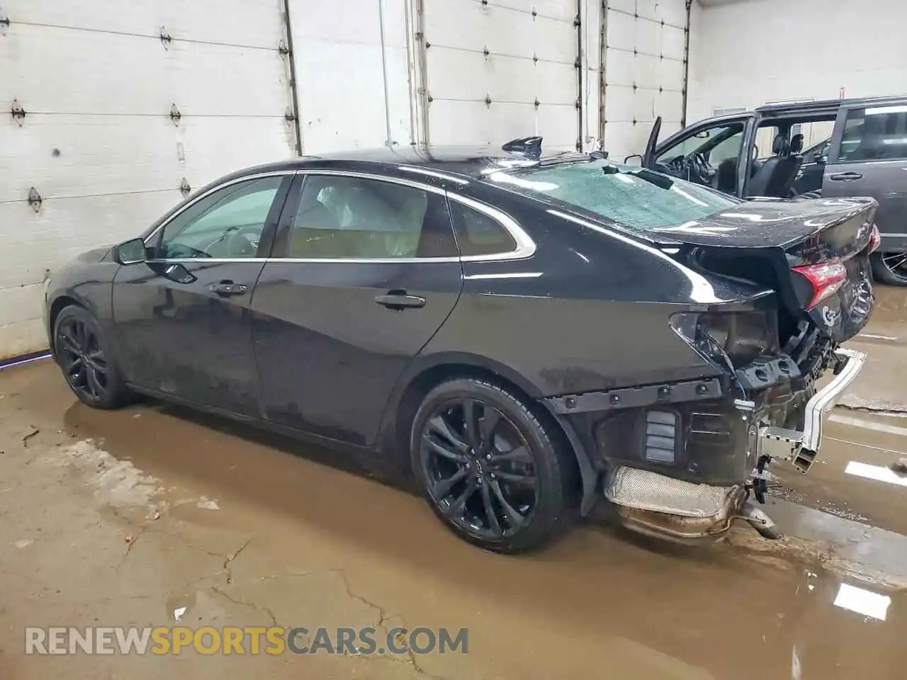 2 Photograph of a damaged car 1G1ZD5ST1MF017272 CHEVROLET MALIBU 2021