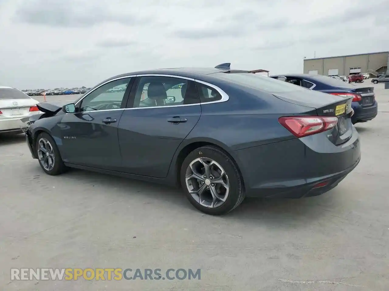 2 Photograph of a damaged car 1G1ZD5ST1MF025971 CHEVROLET MALIBU 2021