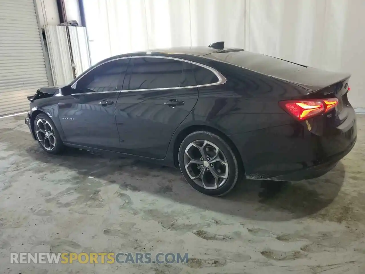 2 Photograph of a damaged car 1G1ZD5ST1MF027364 CHEVROLET MALIBU 2021