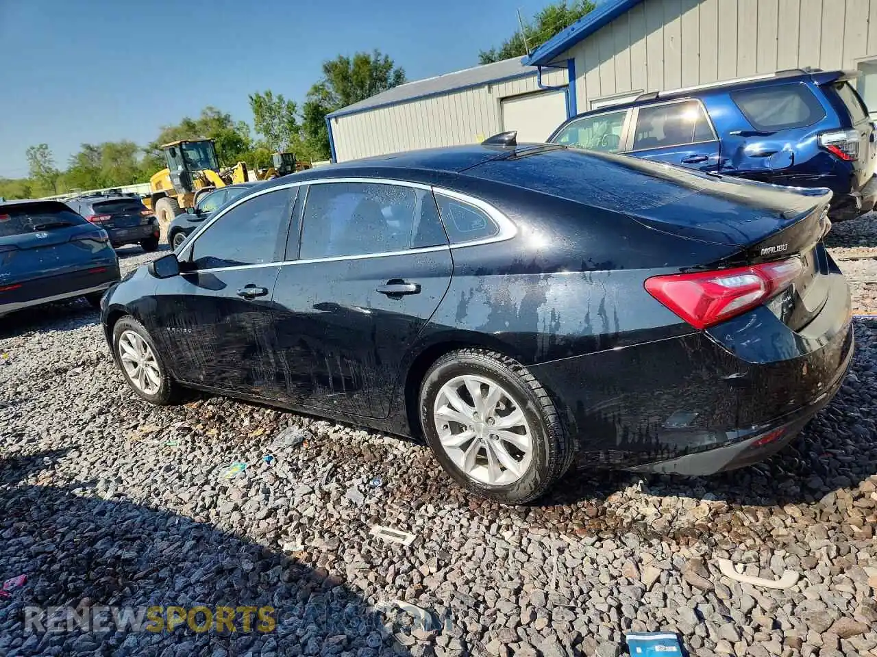 2 fotografías del automóvil dañado 1G1ZD5ST1MF035156 CHEVROLET MALIBU 2021