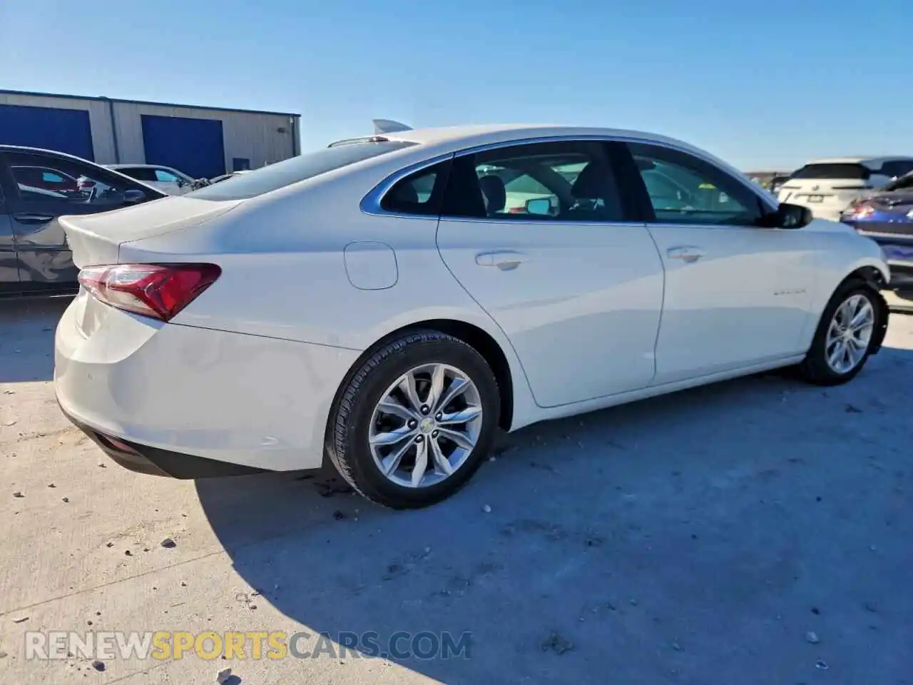 3 Photograph of a damaged car 1G1ZD5ST1MF045315 CHEVROLET MALIBU 2021