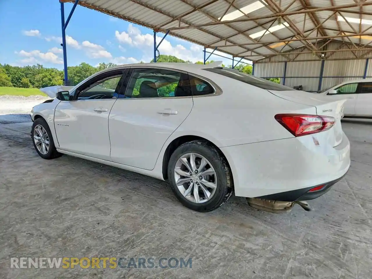2 Photograph of a damaged car 1G1ZD5ST1MF053267 CHEVROLET MALIBU 2021
