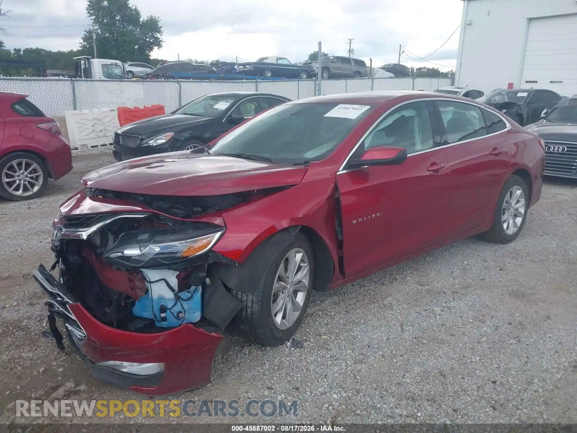 2 Фотография поврежденного автомобиля 1G1ZD5ST1MF061840 CHEVROLET MALIBU 2021