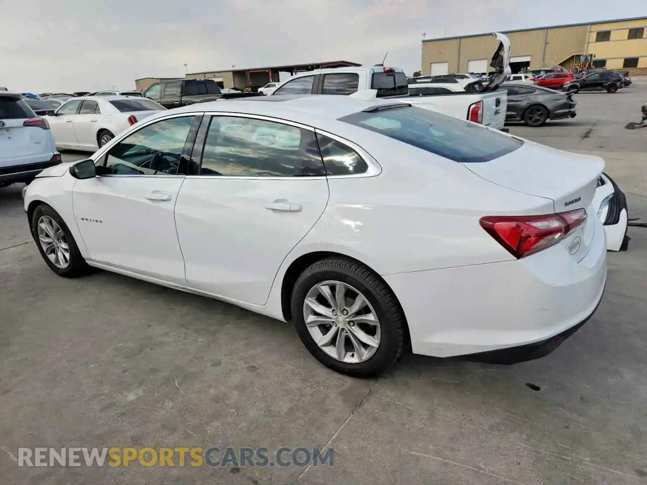2 Photograph of a damaged car 1G1ZD5ST1MF063393 CHEVROLET MALIBU 2021