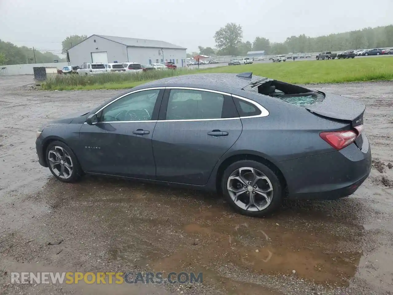 2 Photograph of a damaged car 1G1ZD5ST1MF072711 CHEVROLET MALIBU 2021