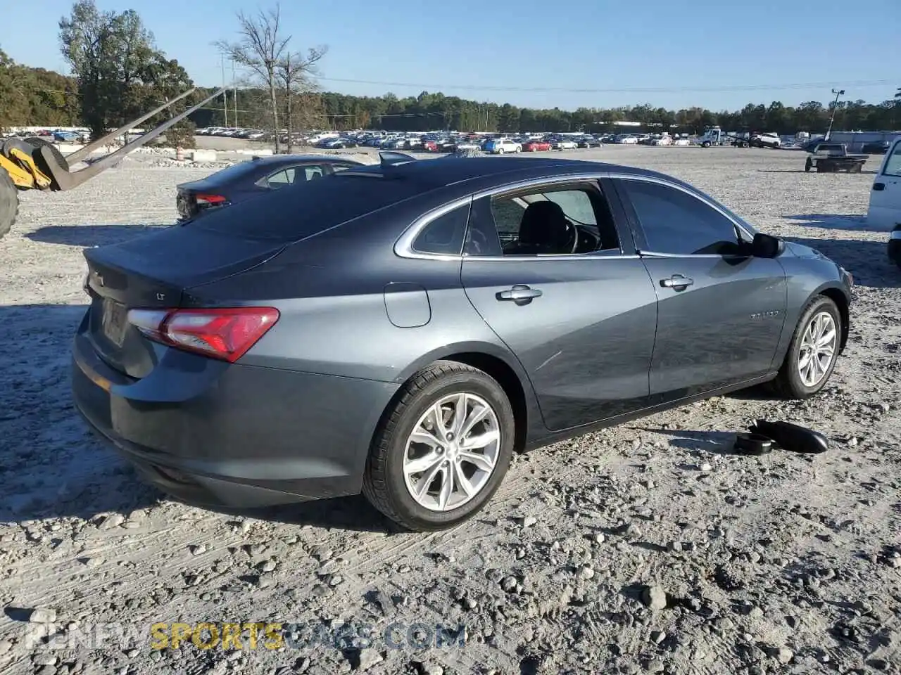 3 Photograph of a damaged car 1G1ZD5ST1MF077617 CHEVROLET MALIBU 2021