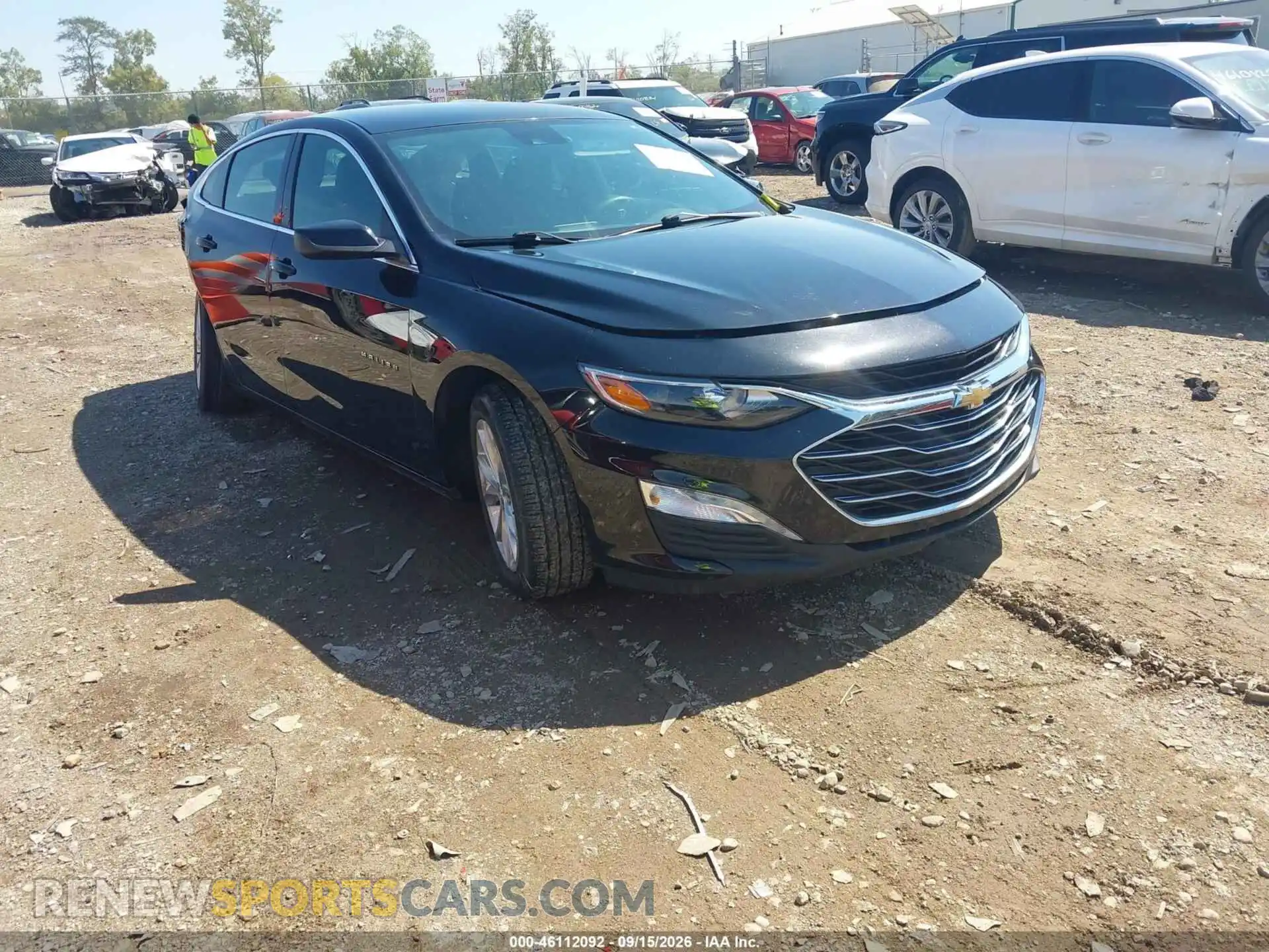 1 Photograph of a damaged car 1G1ZD5ST1MF083689 CHEVROLET MALIBU 2021