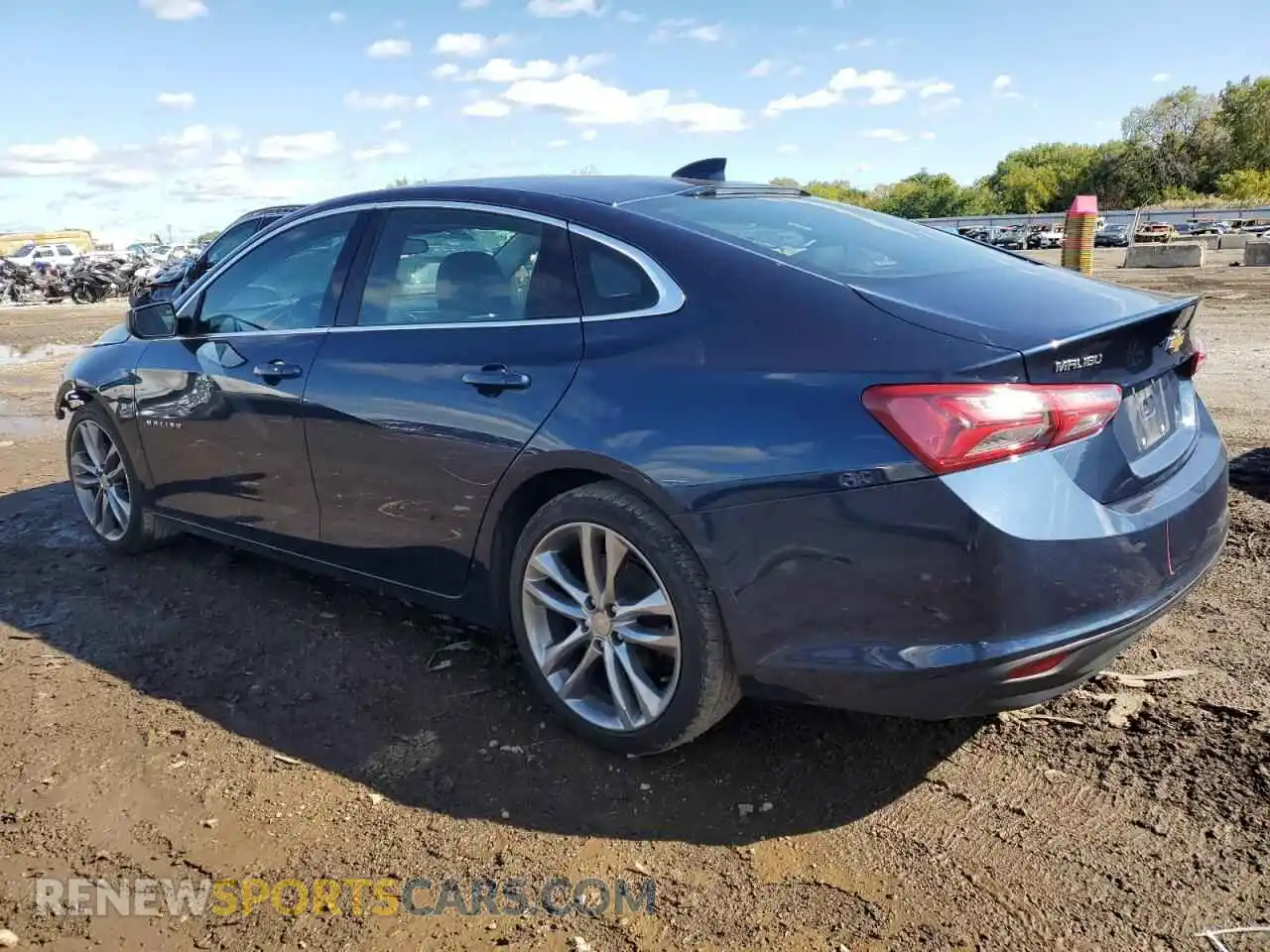 2 Photograph of a damaged car 1G1ZD5ST2MF004160 CHEVROLET MALIBU 2021