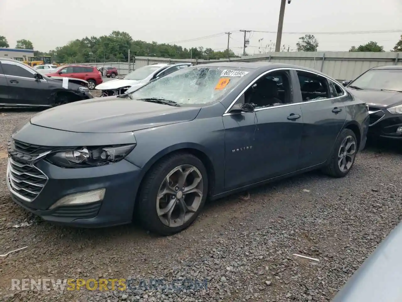 1 Photograph of a damaged car 1G1ZD5ST2MF006538 CHEVROLET MALIBU 2021