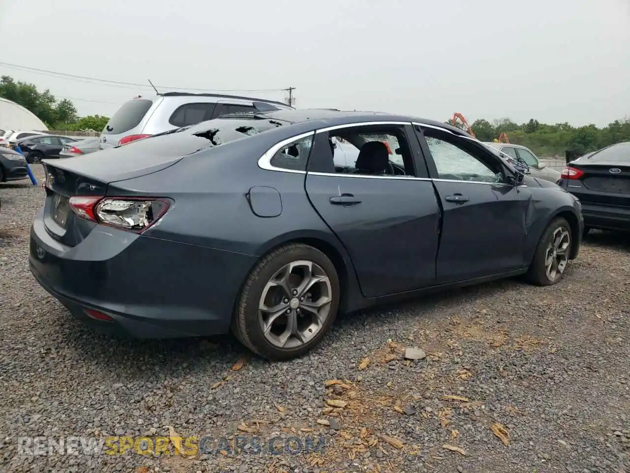 3 Photograph of a damaged car 1G1ZD5ST2MF006538 CHEVROLET MALIBU 2021