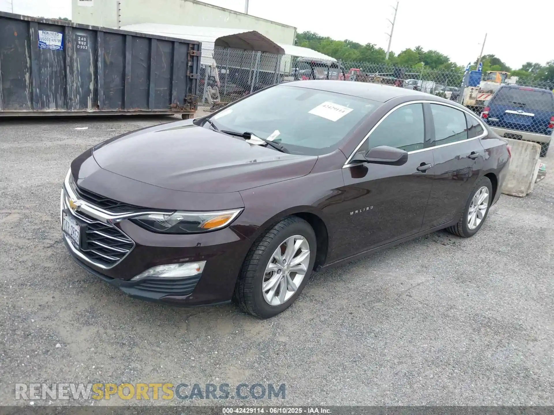 2 fotografías del automóvil dañado 1G1ZD5ST2MF007480 CHEVROLET MALIBU 2021
