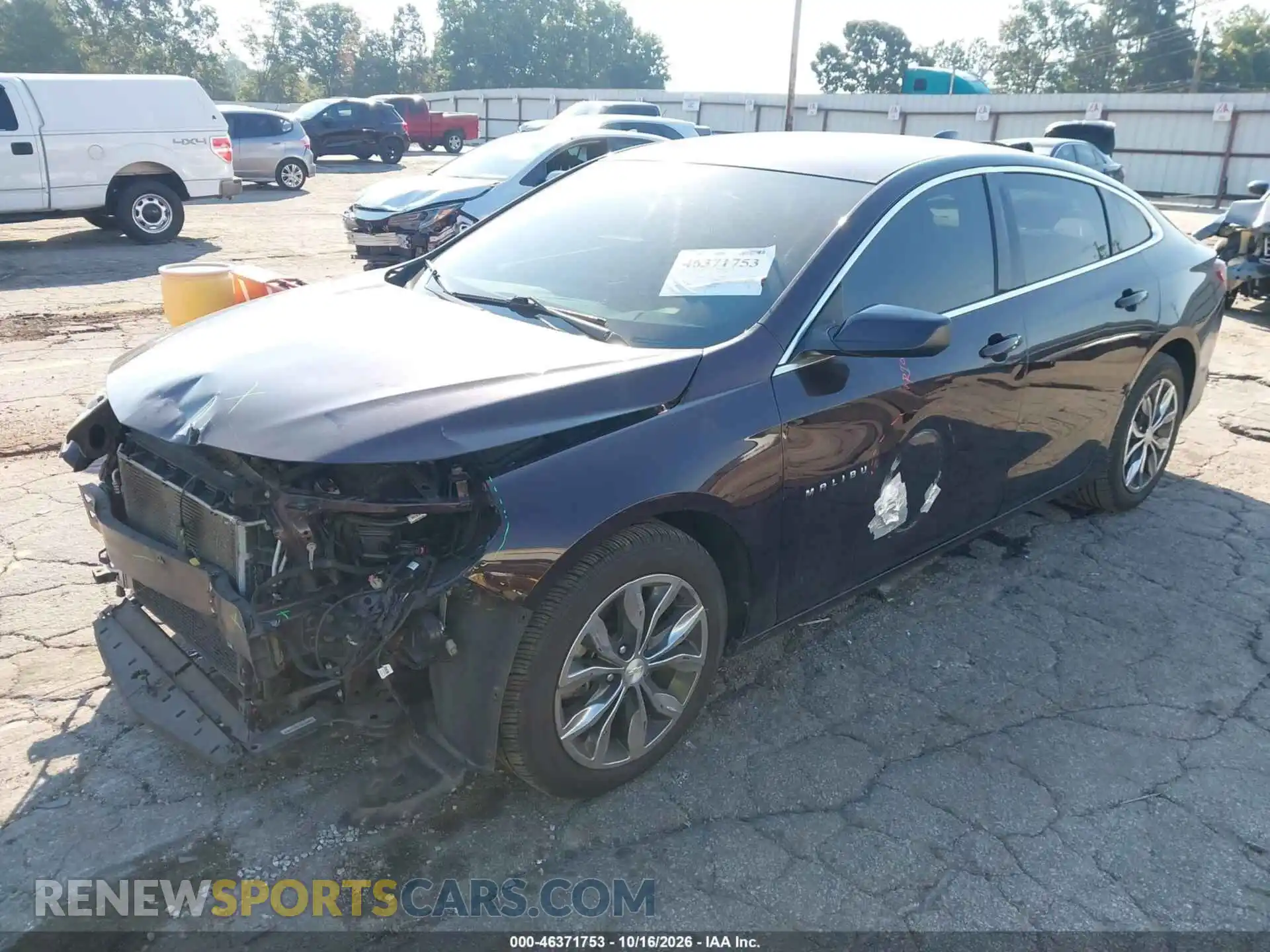 2 fotografías del automóvil dañado 1G1ZD5ST2MF007835 CHEVROLET MALIBU 2021