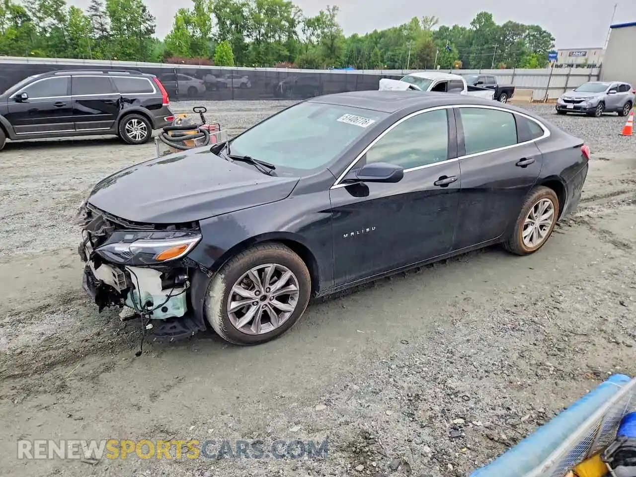 1 Photograph of a damaged car 1G1ZD5ST2MF015174 CHEVROLET MALIBU 2021