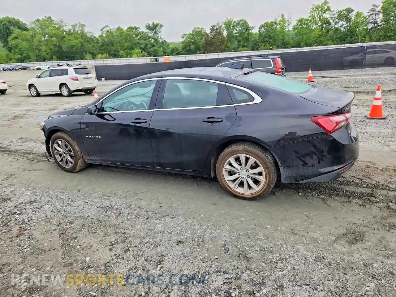 2 Photograph of a damaged car 1G1ZD5ST2MF015174 CHEVROLET MALIBU 2021