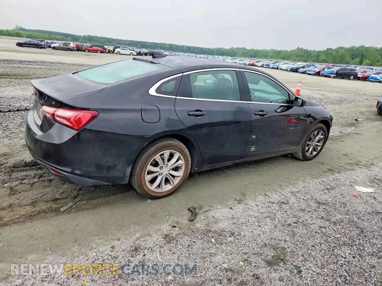 3 Photograph of a damaged car 1G1ZD5ST2MF015174 CHEVROLET MALIBU 2021