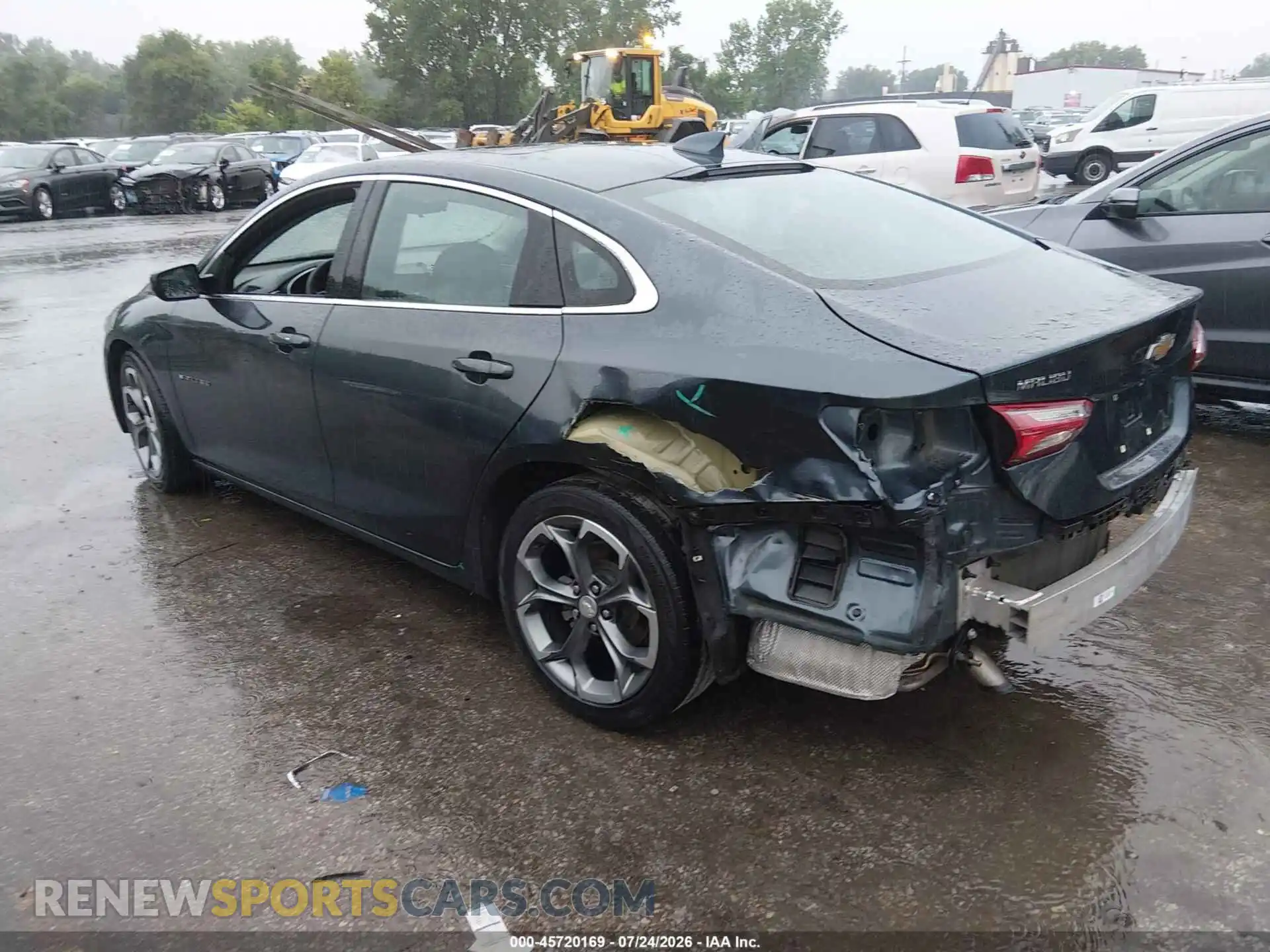 3 Фотография поврежденного автомобиля 1G1ZD5ST2MF028829 CHEVROLET MALIBU 2021