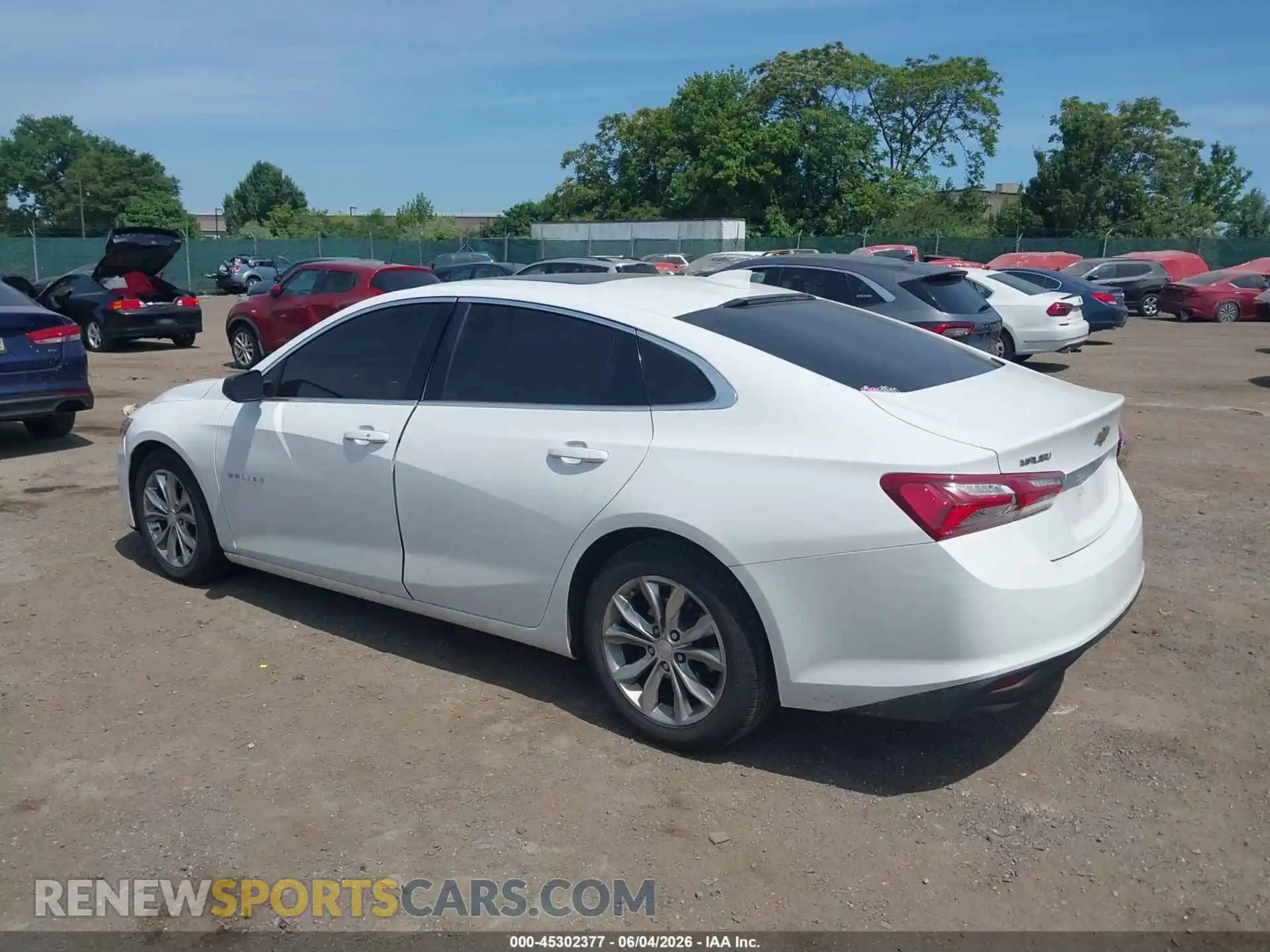 3 Photograph of a damaged car 1G1ZD5ST2MF030757 CHEVROLET MALIBU 2021