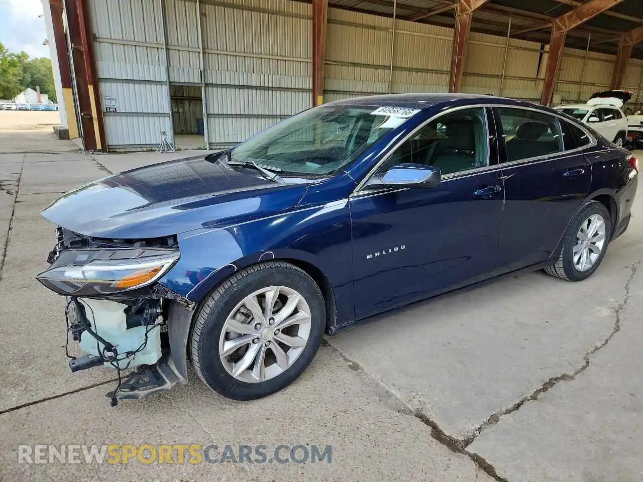 1 Photograph of a damaged car 1G1ZD5ST2MF031391 CHEVROLET MALIBU 2021