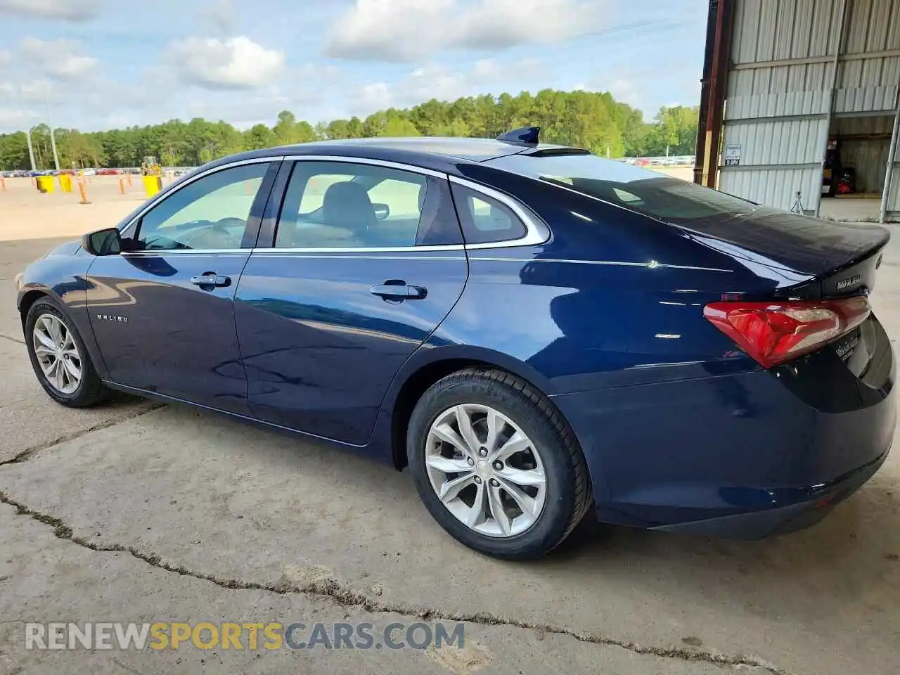2 Photograph of a damaged car 1G1ZD5ST2MF031391 CHEVROLET MALIBU 2021