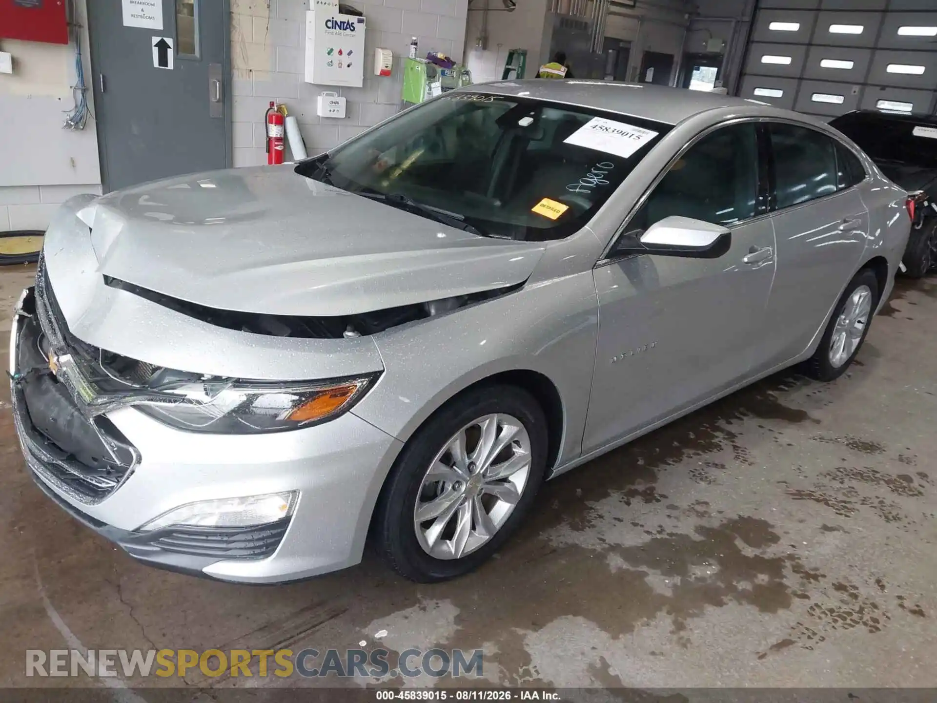 2 Photograph of a damaged car 1G1ZD5ST2MF060325 CHEVROLET MALIBU 2021