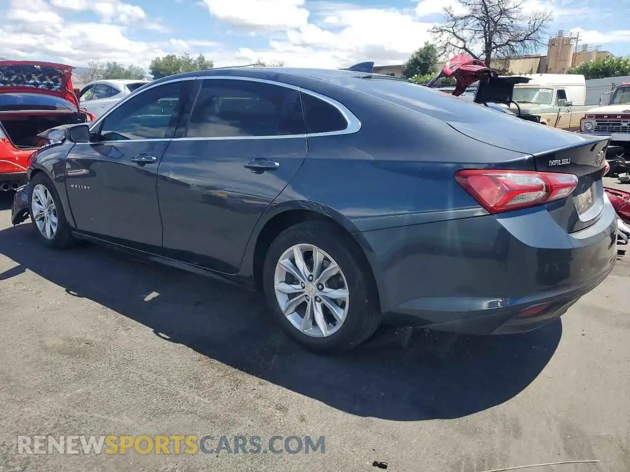 2 fotografías del automóvil dañado 1G1ZD5ST2MF067825 CHEVROLET MALIBU 2021