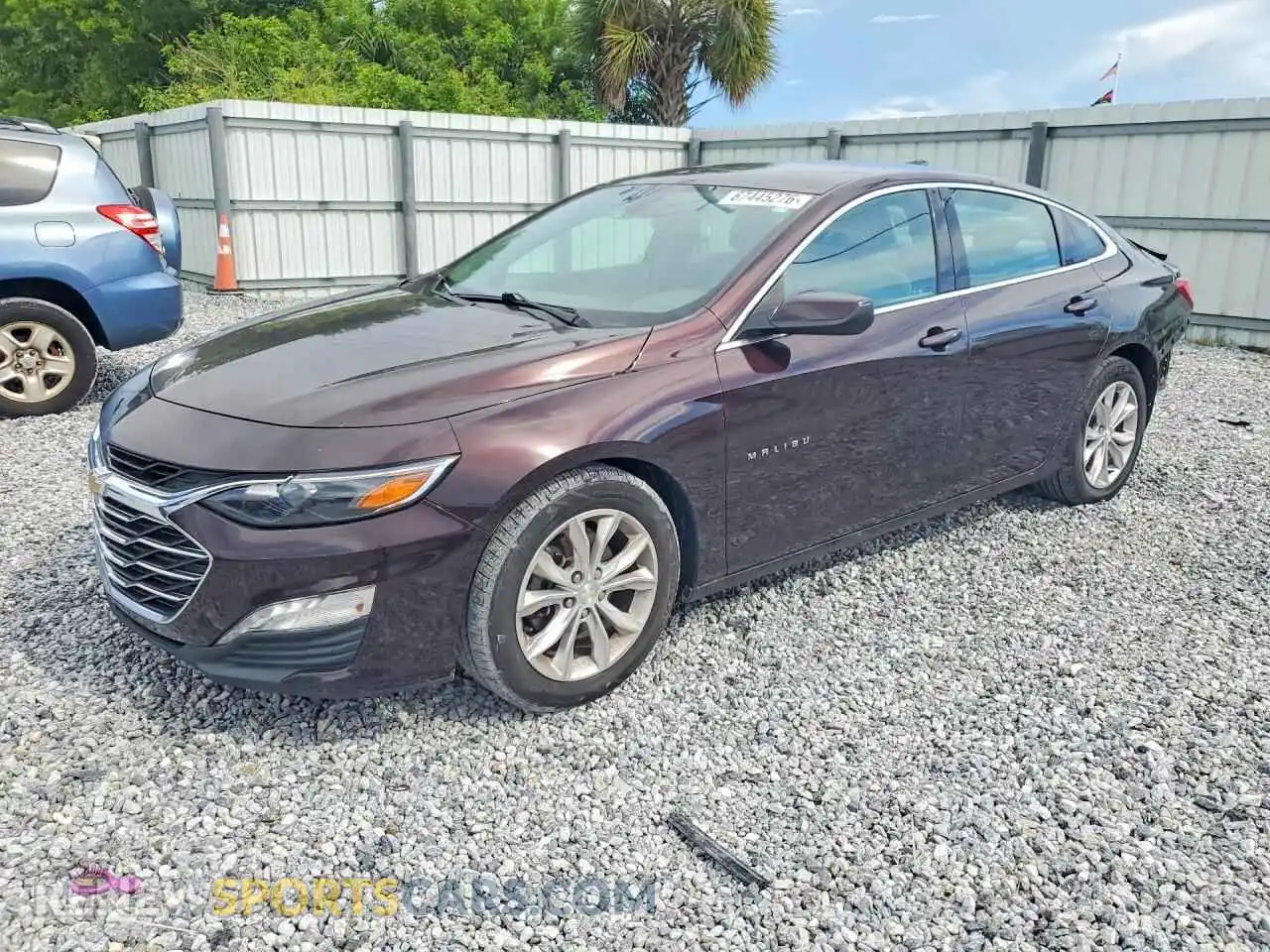 1 Photograph of a damaged car 1G1ZD5ST2MF069090 CHEVROLET MALIBU 2021