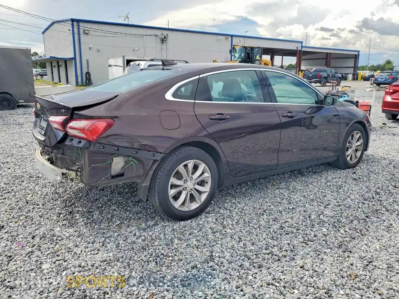 3 Photograph of a damaged car 1G1ZD5ST2MF069090 CHEVROLET MALIBU 2021