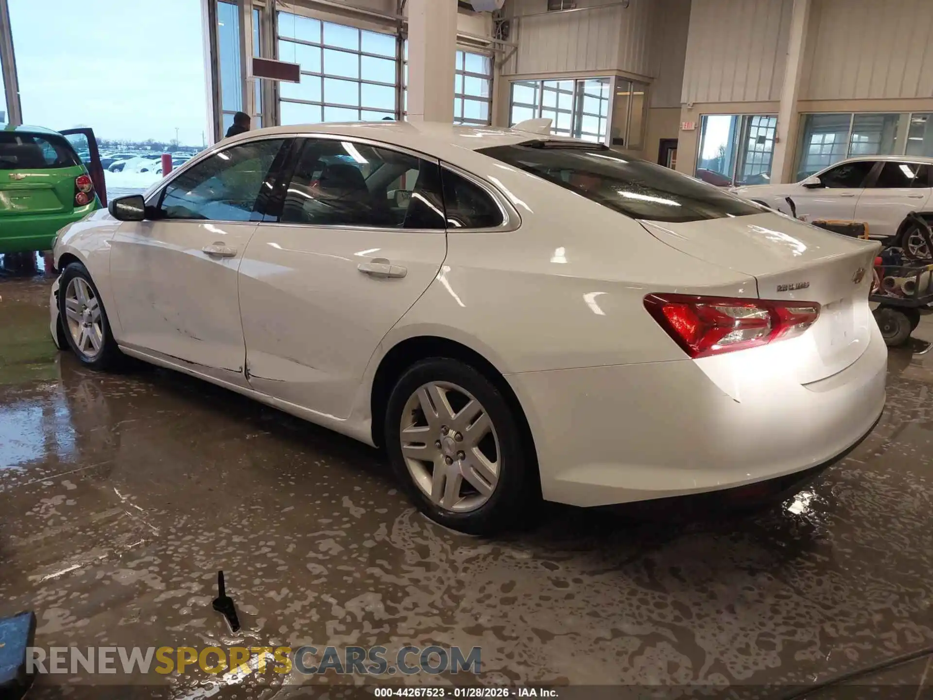 3 Photograph of a damaged car 1G1ZD5ST2MF071065 CHEVROLET MALIBU 2021