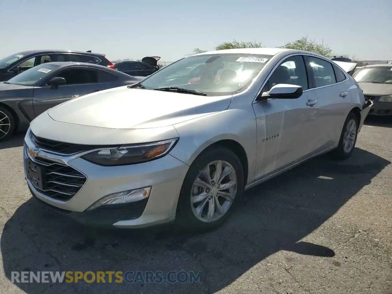 1 Photograph of a damaged car 1G1ZD5ST2MF072250 CHEVROLET MALIBU 2021